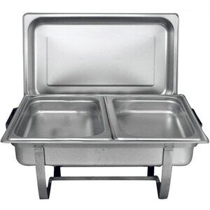 Chafing Dish Buffet Set - Chaffing Dishes Stainless Steel w/ Half Size Steam Pan
